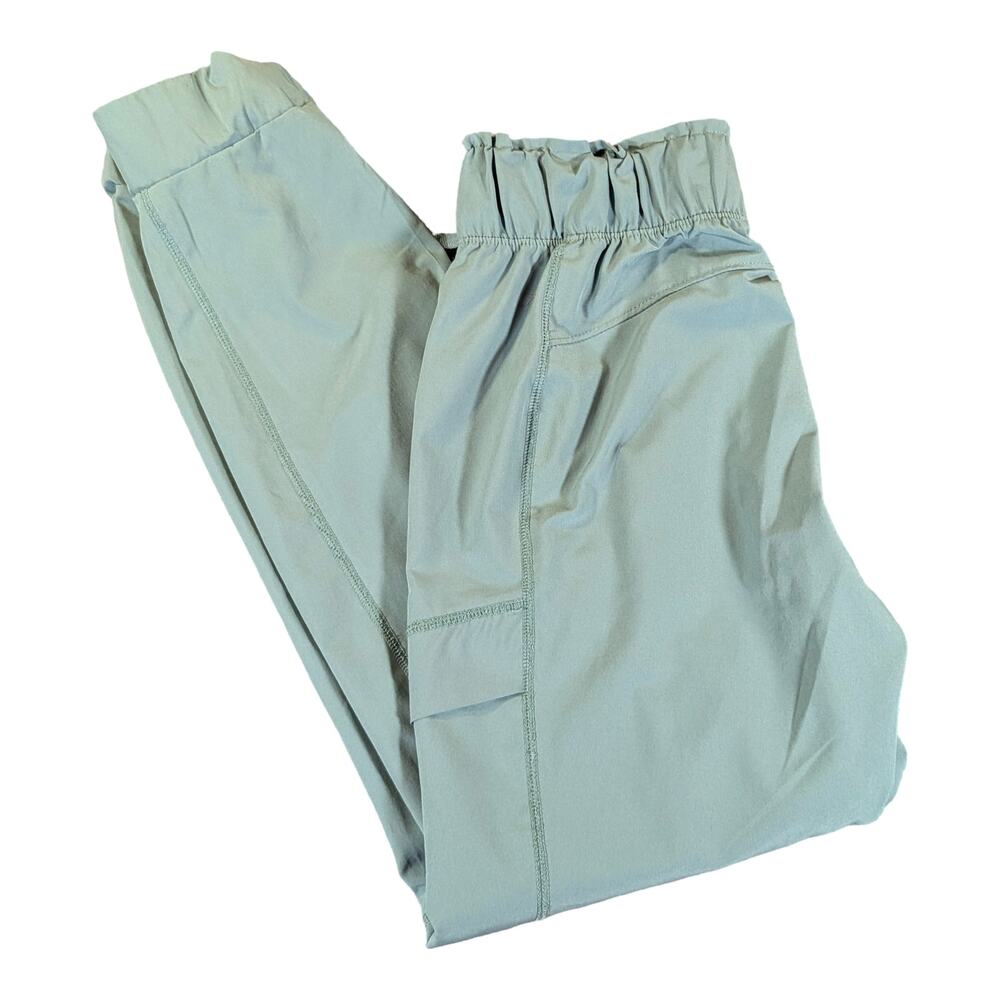 Freely Jogger Pants Womens XS Sage Green Cargo Travel Hiking Lightweight - Picture 3 of 9